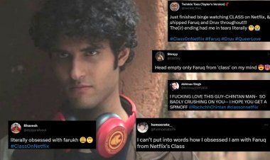 Twitterati goes gaga over Chintan Rachchh's character of Faruq Manzoor in Netflix's 'CLASS" series with some thirsty tweets