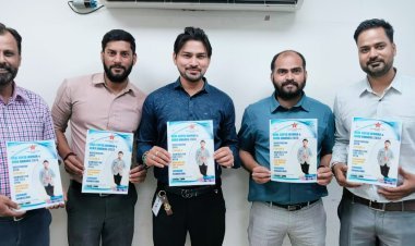 Actor & Anchor Shubham Khandelwal Unveils Real Super Hero Awards Poster in Rajasthan