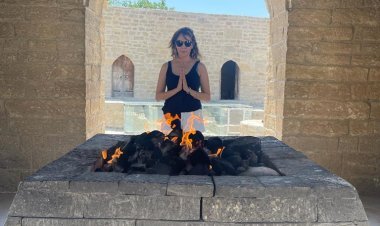 Malaika Arora and Aditi Govitrikar Having a Magical Time In Baku