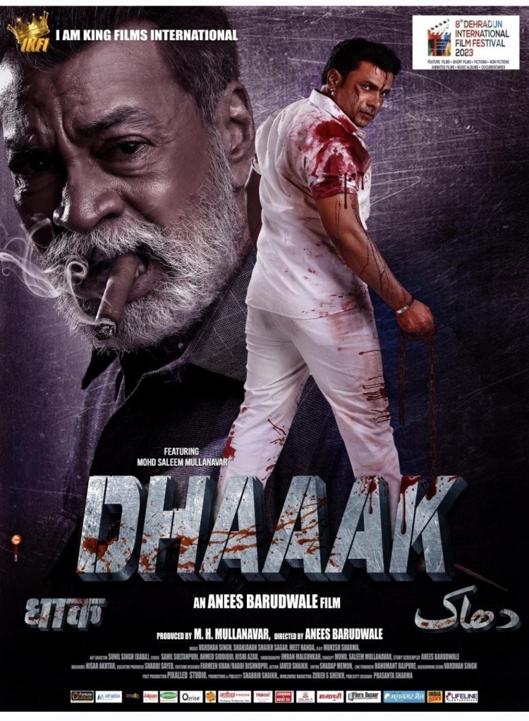 Bollywood's upcoming  action packed film  'Dhaaak' launches the poster at 8th Dehradun International Film Festival