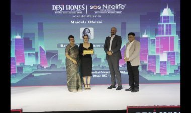 “Major Royden D’Souza” honoured “Mridula Oberoi” for Best Debut Actress  – OTT at SoS Nitelife Excellence Awards 2023