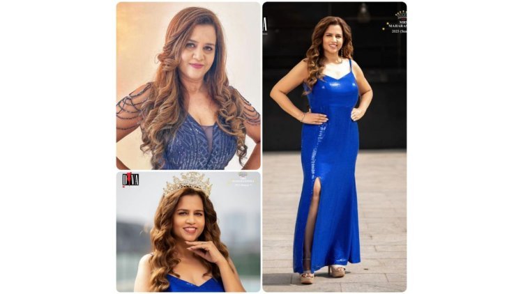 Ranjana Shah wins coveted Mrs Photogenic award at Mrs Maharashtra 2023 held by DIVA Pageants