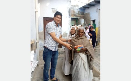 Pranab Saikia’s Inspiring Journey of Compassion for 300 widows of Vrindavan