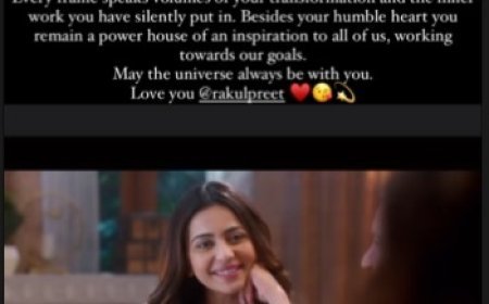 Seerat Kapoor Celebrates Rakul Preet Singh's 10 Years in the Industry with Heartfelt Note