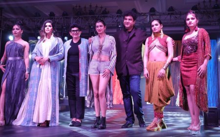 Amin Farista Wins “Best Use of Traditional Indian Textiles in Indo-Western Wear” Award