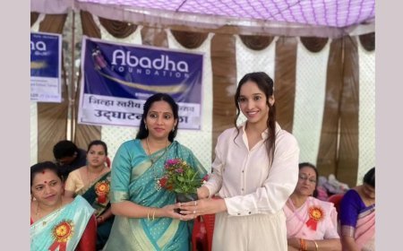 Mrs. Universe India 2023, Madhuri Patle, Embarks on Philanthropic Journey with a Purposeful Visit to Nagpur