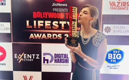 Jyoti Saxena Bags The Most Dazzling Diva Of The Year Award
