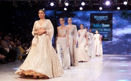 Basanti Unveiled “Renaissance: A Rebirth” Collection in a Stunning Display at Jaipur Marriott’s Fashion Extravaganza