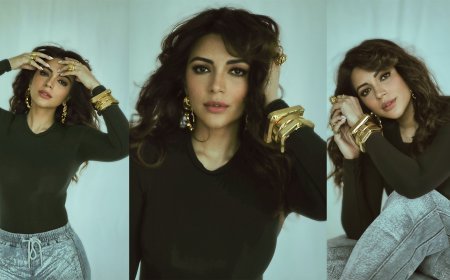 Shama Sikander Dazzles in Alluring Black Ensemble