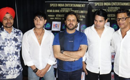 Singer Javed Ali recorded the song for Speed India Entertainment & hgv
