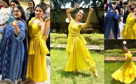 Dukaan's Debutante Bhoomika Meena Mesmerizes Fans with her Kathak Dance Performance On The Song Sakal Ban from Heeramandi
