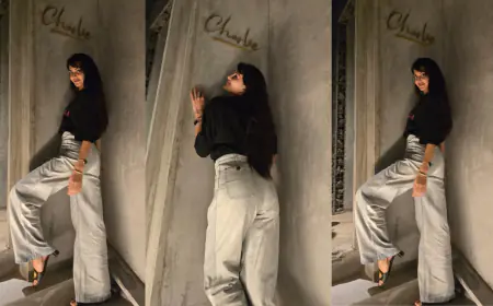 Jacqueline Fernandez Rocks Casual Chic in Black Tee and Jeans, Fans Applaud Her For Animal-Free Lifestyle!