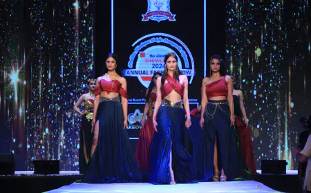Professional Models Bring Student Fashion Designs to Life at Ellenites Showcase