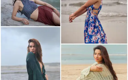 Actresses Cast Their Spell on Scenic Backdrops, Reigniting Our Love for the Monsoon