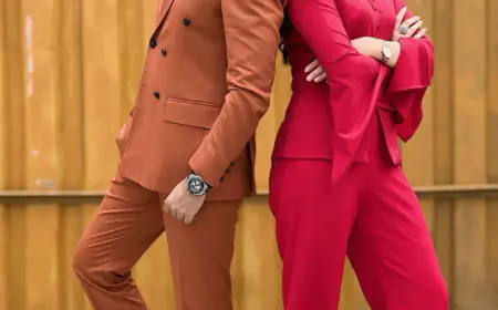 Dheeraj Dhoopar and Seerat Kapoor Dazzle in Stylish Attire on the Set of 'Rabb Se Hai Dua'