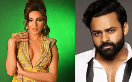 Star Sai Durgha Tej Applauds Actress Seerat Kapoor's Dance Skills says, 'I have been a huge fan of your dance...' at 'Usha Parinayam' Pre-Release Mega Event'