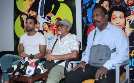 TRAILER and music launch of Producer Director Sanjiv R Singh, Dashing star Ashoka Thackur's comedy film 'Rangeela Daaruwala'