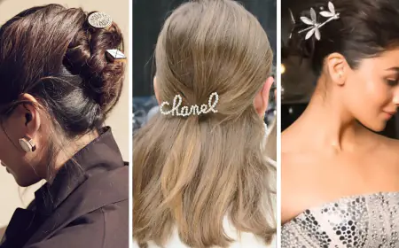 Enhance your personality with the trendy hair accessories