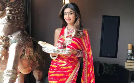 Wear these trendy red outfits this Karwa Chauth