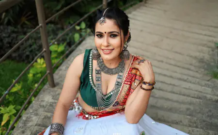 I feel positive energy and a special vibe during these days: Monika Singh on Navratri