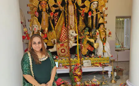 Producer Chitra Vakil Sharma makes her first trip to Kolkata on Durga Puja, calls it colorful and vibrant