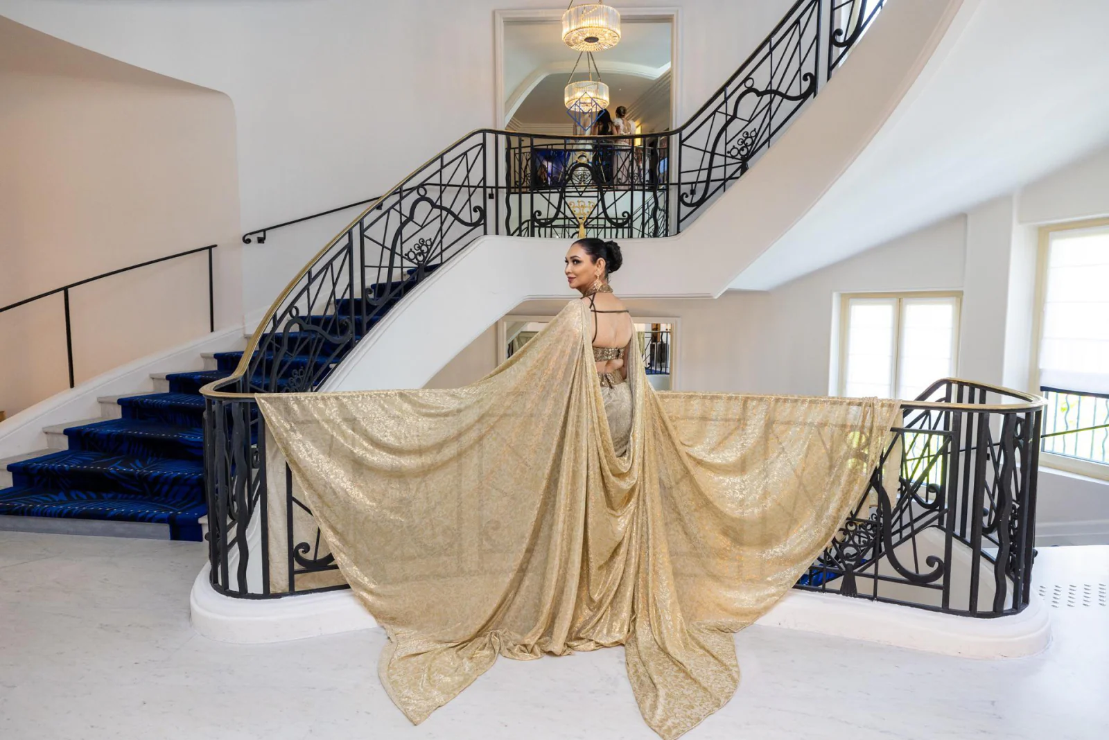 Gleaming in Gold: Vaishali Unites High Fashion and High Precision at Cannes