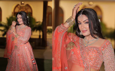 RJ Tamannaa’s Regal Bridal Look Takes the Internet by Storm – A New Star in the Fashion Galaxy