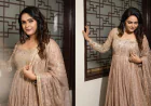 Madhurima Tuli Stuns in Exquisite Custom Anarkali, Setting Sangeet & Mehendi Fashion Goals