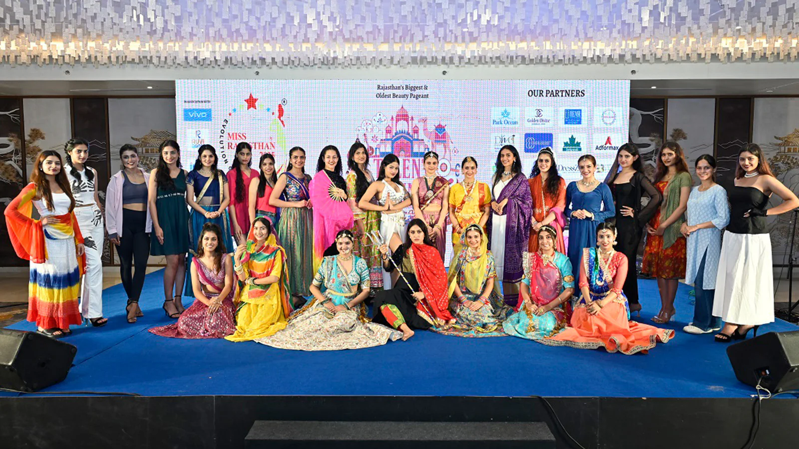 Miss Rajasthan 2025 Talent Round Shines with Top 28 Finalists Showcasing Skills
