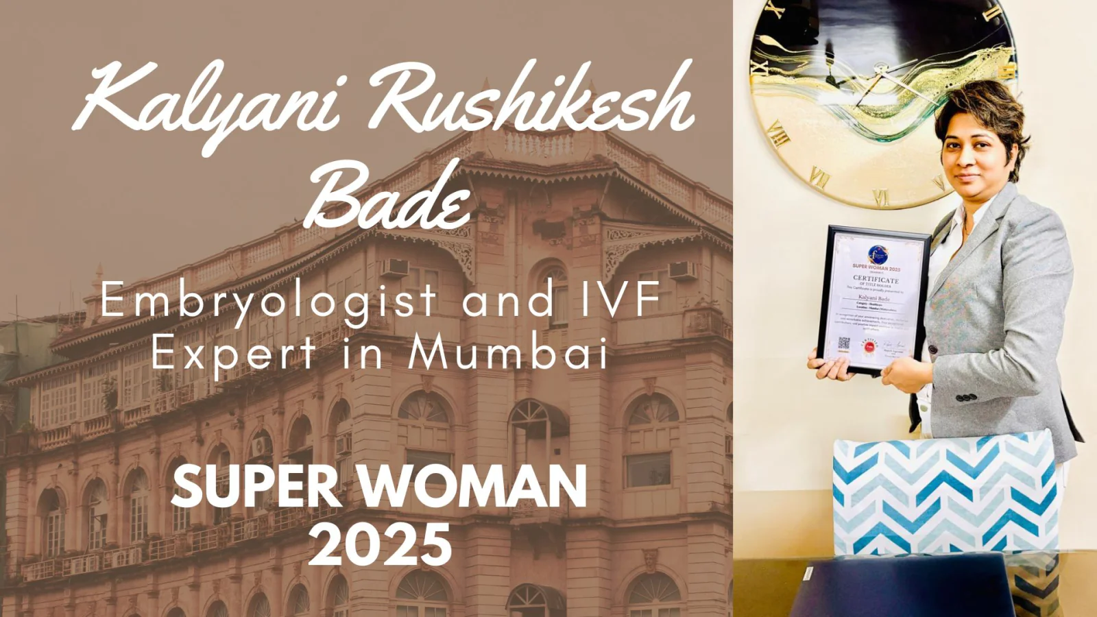 Kalyani Rushikesh Bade: Reproductive Healthcare and IVF Specialist in Mumbai