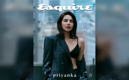 Priyanka Chopra Jonas Makes History as First Woman on Esquire India Cover