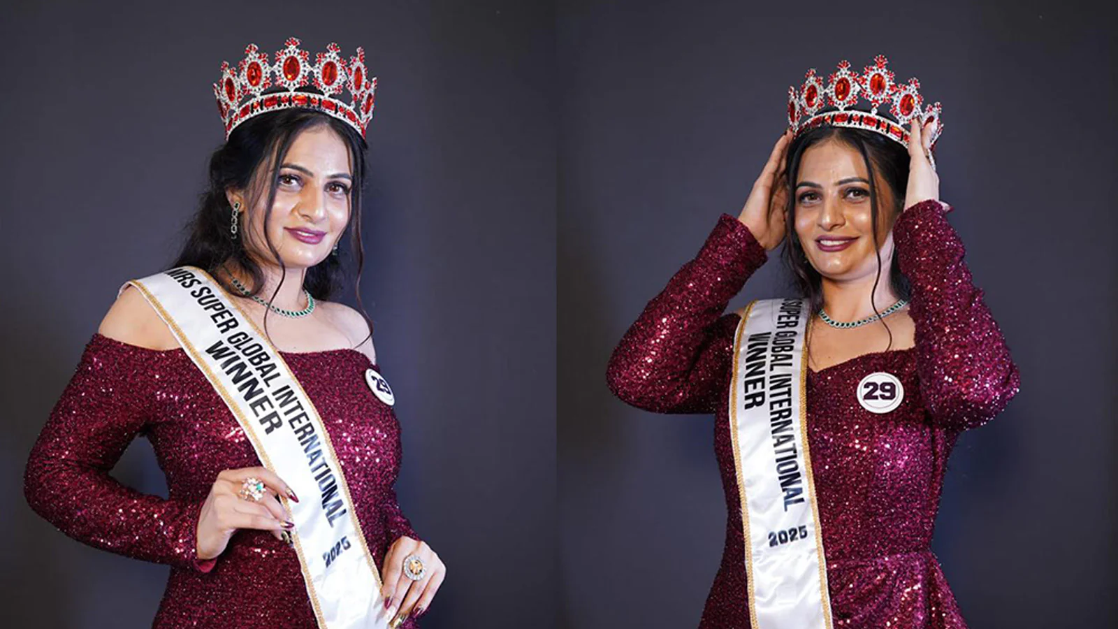 Sonia Choudhary Triumphs as Mrs. Super Global International
