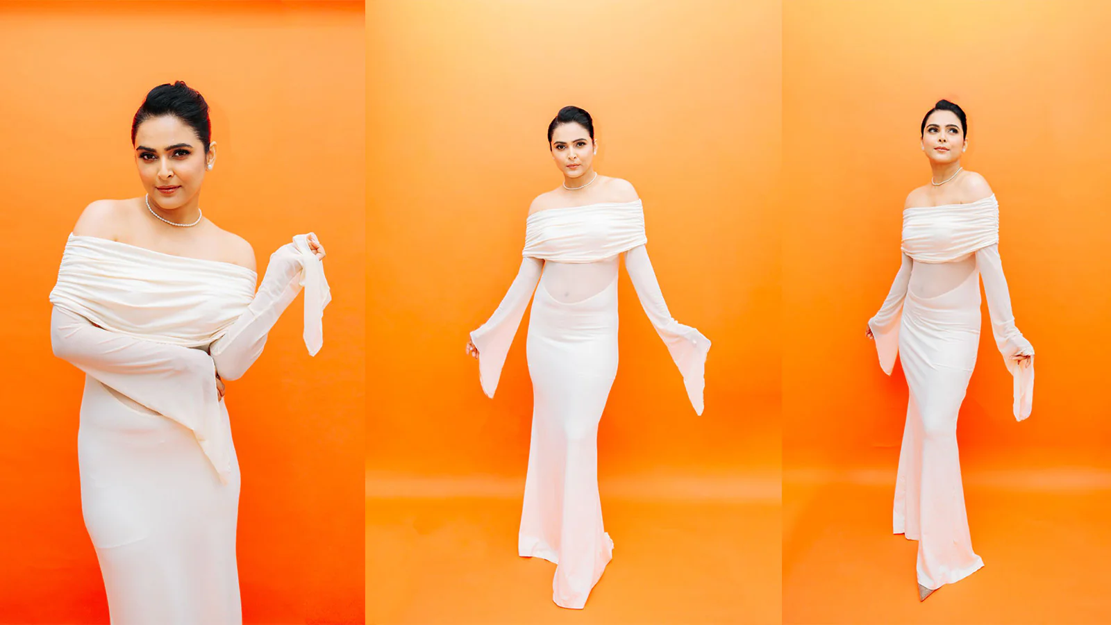 Madhurima Tuli Stuns in White Outfit After Tehran Success