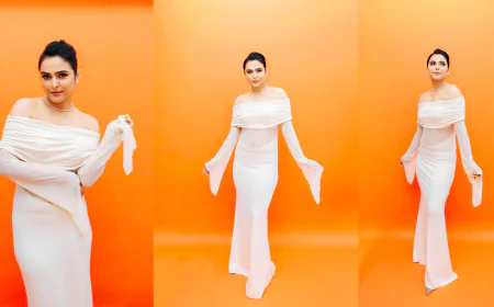 Madhurima Tuli Stuns in White Outfit After Tehran Success