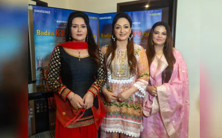 Star Trio Upasana, Sheeba & Mannat Arrive in Jalandhar to Promote “Badaa Karara Pudna”