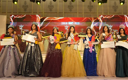 Anshika Gupta Wins Blackrock Miss Glam Rajasthan Season 1